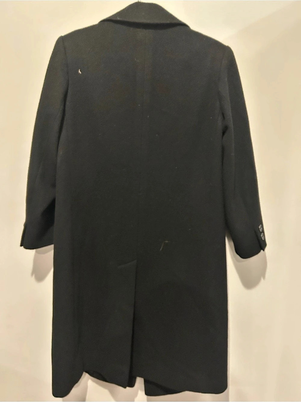 Jones New York Black Wool Pea Coat - Picture 2 of 12